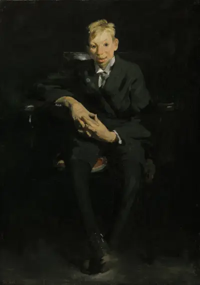 Frankie, the Organ Boy av George Wesley Bellows