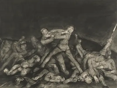 Spöket efter sergeant Pelly av George Wesley Bellows
