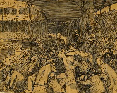 Kill the umpire av George Wesley Bellows