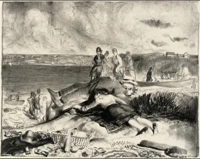 Havets ben av George Wesley Bellows