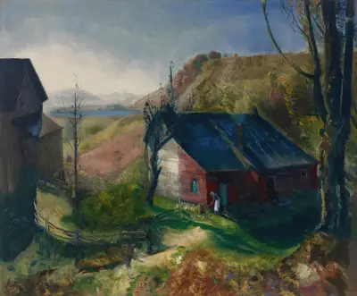 Bergslig gård av George Wesley Bellows