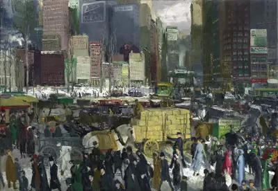 New York av George Wesley Bellows
