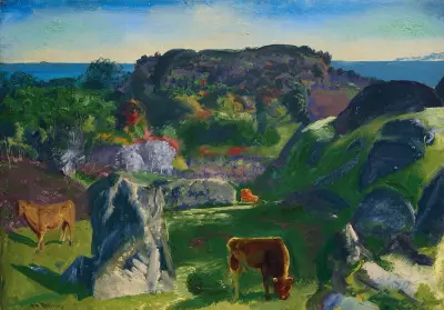 Rock Ridge Farm av George Wesley Bellows