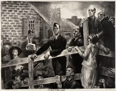 Vädjan till folket av George Wesley Bellows