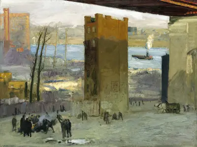 The Lone Tenement von George Wesley Bellows
