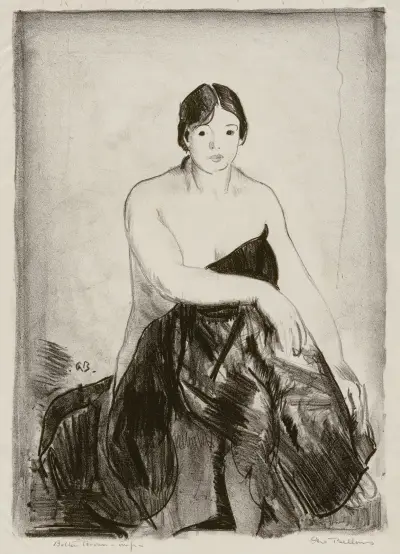The Model av George Wesley Bellows