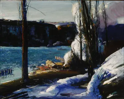 The Palisades av George Wesley Bellows