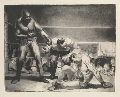 The White Hope av George Wesley Bellows