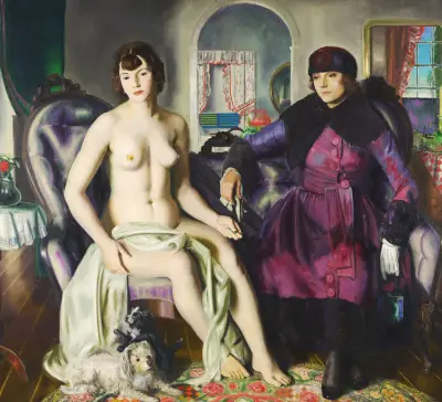 Two Women av George Wesley Bellows