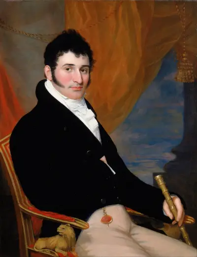 Portrait of Solomon Isaacs av John Wesley Jarvis