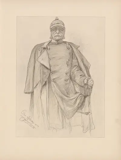 Unser Bismarck Pl.053 av Christian Wilhelm Allers