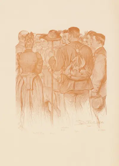 Unser Bismarck Pl.054 av Christian Wilhelm Allers