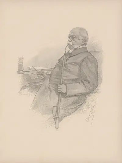 Unser Bismarck Pl.094 av Christian Wilhelm Allers