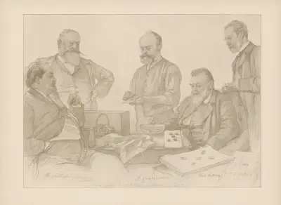 Unser Bismarck Pl.100 av Christian Wilhelm Allers