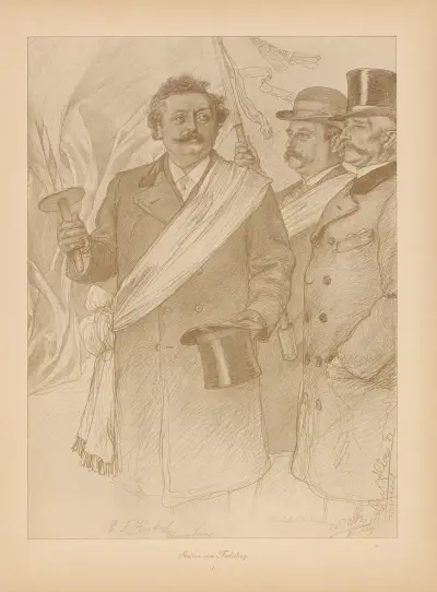 Vår Bismarck Pl.104 av Christian Wilhelm Allers