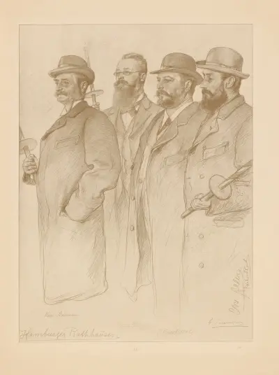 Unser Bismarck Pl.110 av Christian Wilhelm Allers
