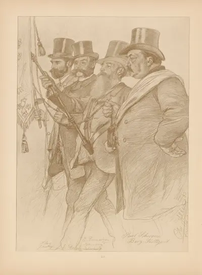 Vår Bismarck Pl. 113 av Christian Wilhelm Allers