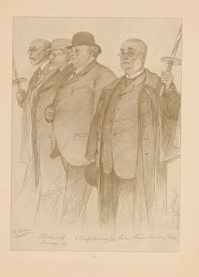 Unser Bismarck Pl.115 av Christian Wilhelm Allers