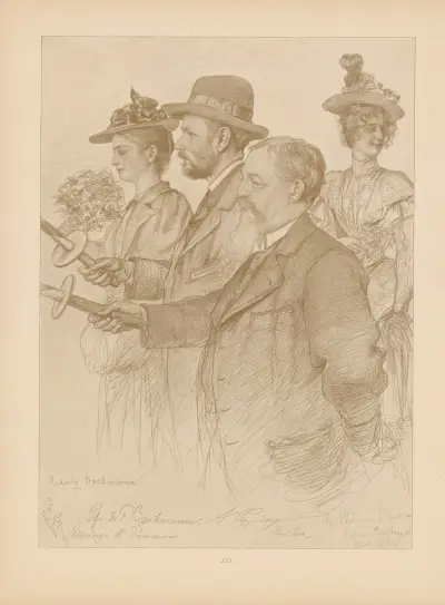 Unser Bismarck Pl.123 av Christian Wilhelm Allers