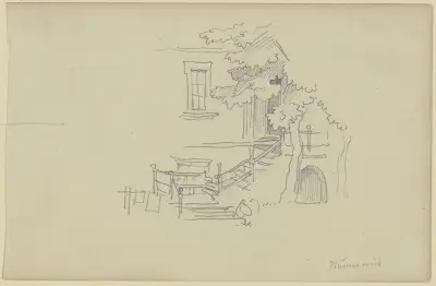 Stairway in the Hunsrück av Wilhelm Busch