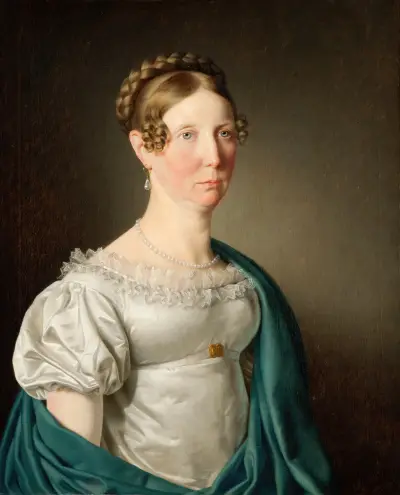 Portrait of a Lady av Christoffer Wilhelm Eckersberg