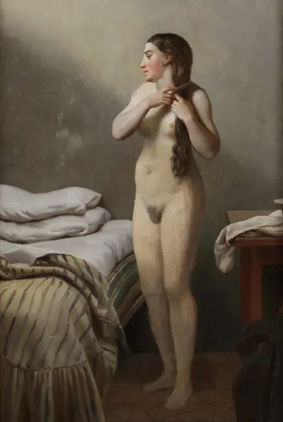 Studie av en modell av Christoffer Wilhelm Eckersberg