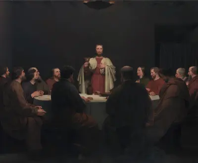 Nattvarden av Christoffer Wilhelm Eckersberg