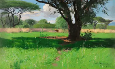 In der Savanne Ostafrikas av Wilhelm Kuhnert