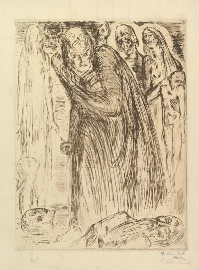 Macbeth IV av Wilhelm Lehmbruck
