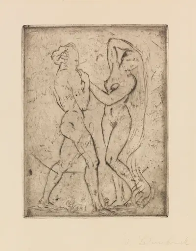 Tanz av Wilhelm Lehmbruck