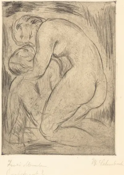 The Dead Man (Der tote Mann) av Wilhelm Lehmbruck