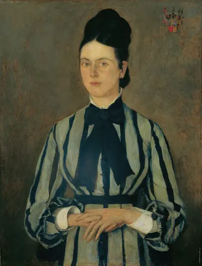 Rosine Fischler, Gräfin Treuberg av Wilhelm Leibl