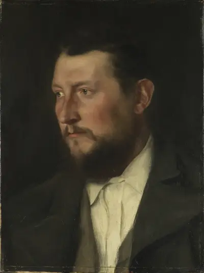 The Chemist J Jais av Wilhelm Leibl