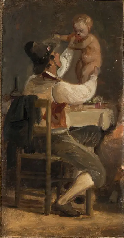 Vaterliebe von Wilhelm Marstrand