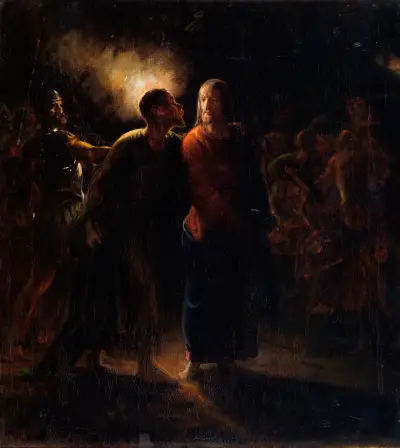 Der Judaskuss von Wilhelm Marstrand