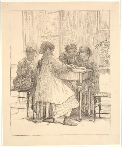 Lektüre von Wilhelm Marstrand
