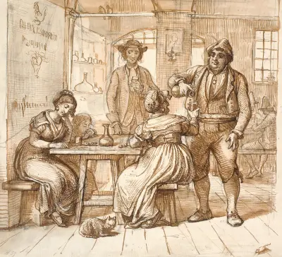 Osterszene von Wilhelm Marstrand