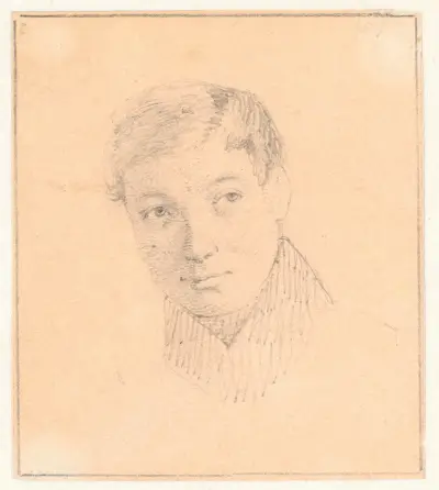Porträt von Lorentz Ludvig Mozart Waagepetersen von Wilhelm Marstrand