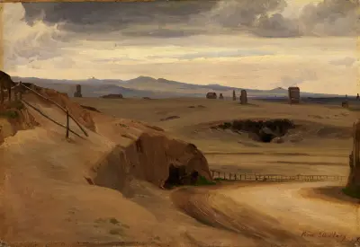 Parti från Roms kampanj av Johann Wilhelm Schirmer