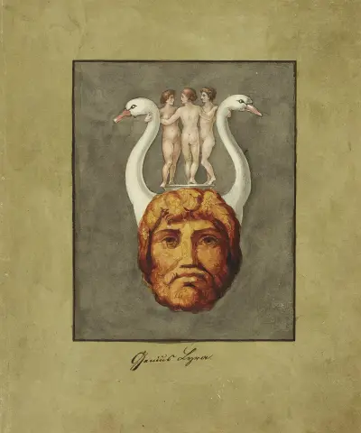 Genius Lyra – Die Leier des Genius av Johann Heinrich Wilhelm Tischbein