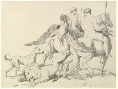 Man’s Fortitude av Johann Heinrich Wilhelm Tischbein