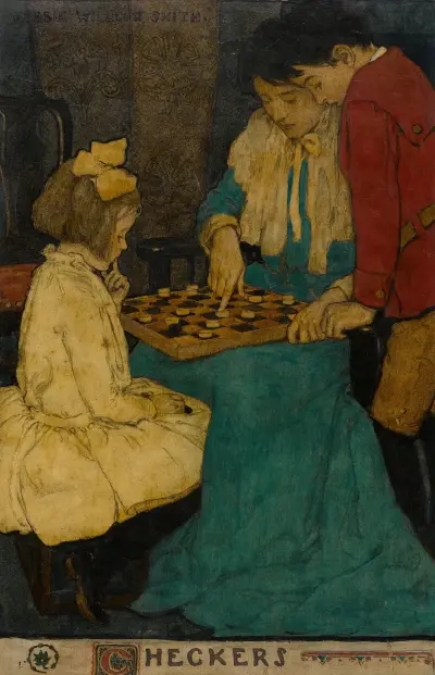 Checkers av Jessie Willcox Smith