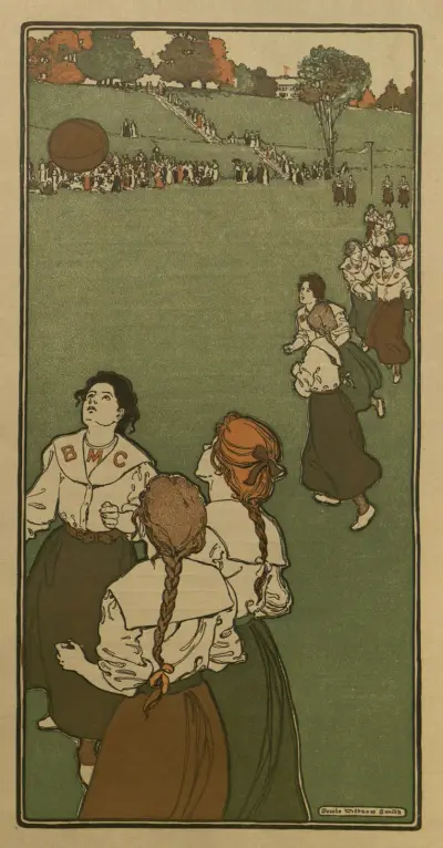 Febuary av Jessie Willcox Smith
