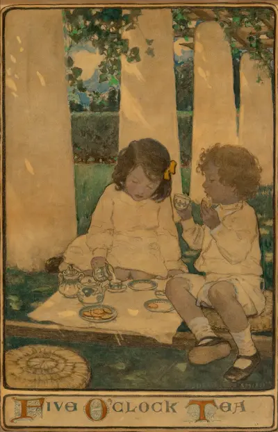 Fem eftermiddagste av Jessie Willcox Smith