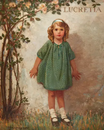Lucretia av Jessie Willcox Smith