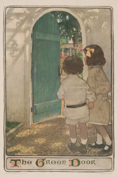 The green door av Jessie Willcox Smith