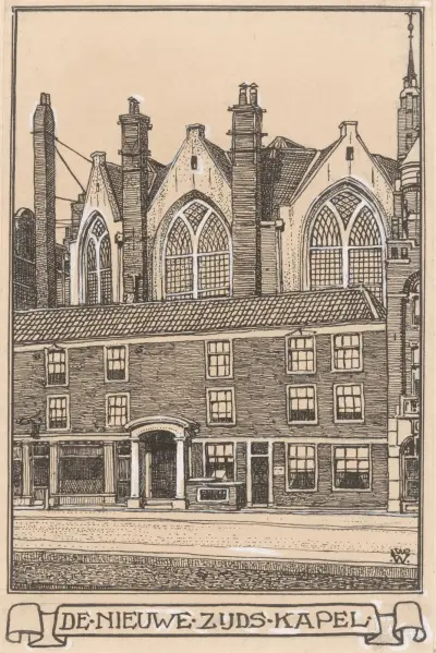 De Nieuwe Zijds Kapel i Amsterdam av Willem Wenckebach