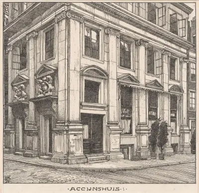 Accijnshuset i Amsterdam av Willem Wenckebach