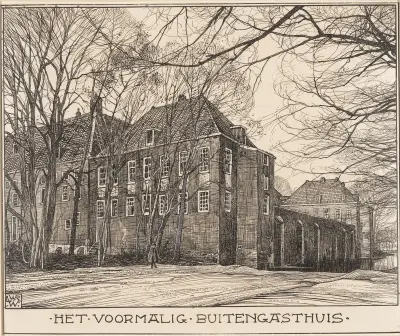 Het voormalig Buitengasthuis te Amsterdam av Willem Wenckebach