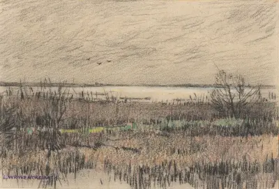 Loosdrechtse plassen av Willem Wenckebach